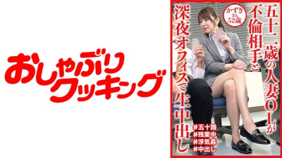 DHT-684 A 52-Year-Old Married Office Lady Has Affair With Her Late-night Office Creampie Raw Footage Kazuki-san, 52 Years Old
